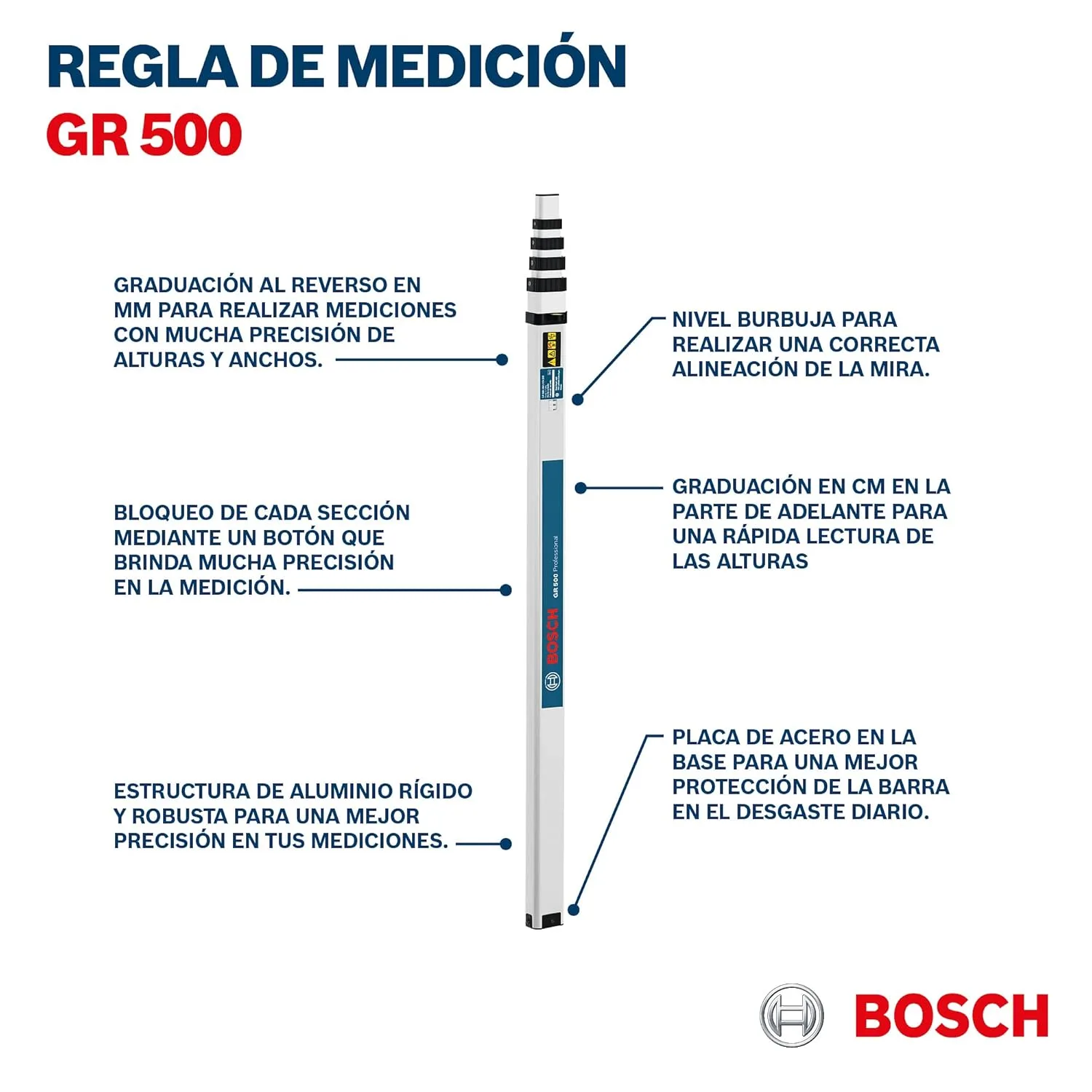 Bosch GR 500 Professional Measuring Rod